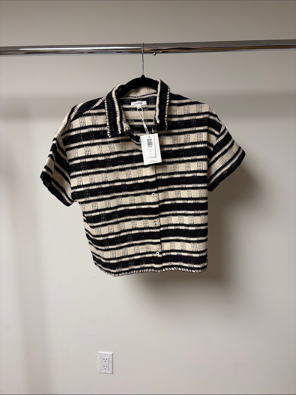 Z supply monaco button up shirt natural